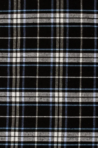 Checkered tkanina wzór — Zdjęcie stockowe