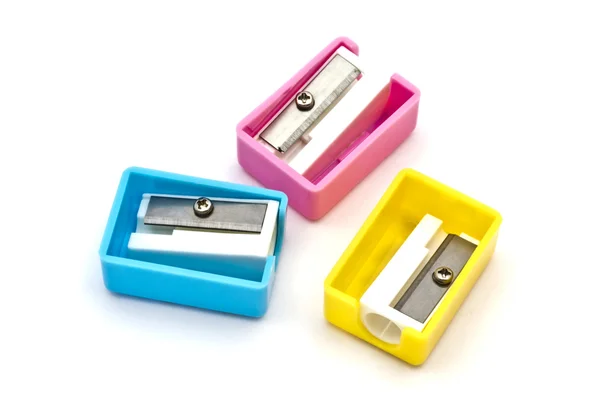 Colorful Pencil Sharpeners — Stock Photo, Image