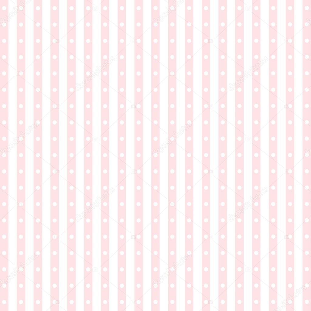 Seamless pattern of dots and stripes