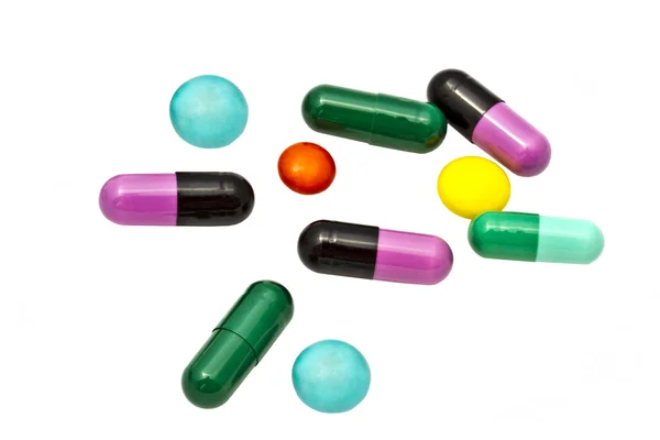 다채로운 환 약 — 스톡 사진