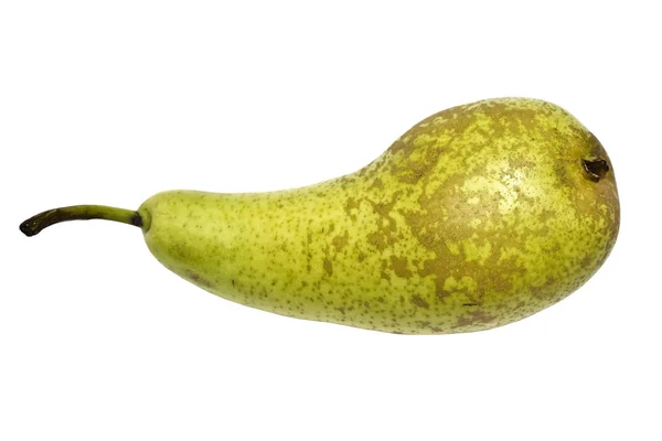 Gröna päron isolerad på vit — Stockfoto