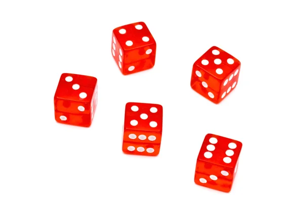 stock image Red dice