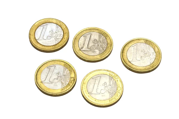 Euromynt — Stockfoto