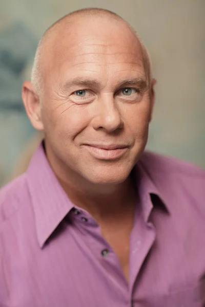 Headshot of a mature man — Stock Photo, Image