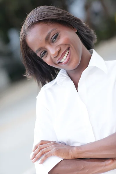 魅力的な黒人女性 — ストック写真