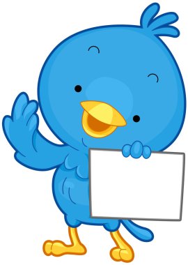 Bird Message clipart