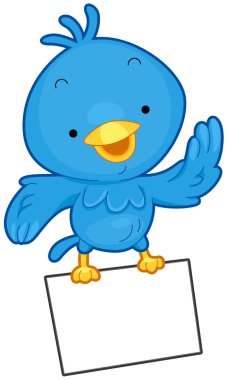 Bird Message clipart