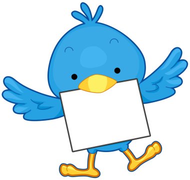 Bird Message clipart