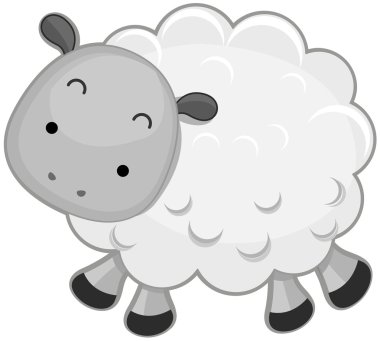 Cute Sheep clipart