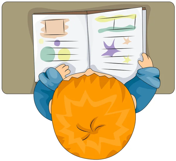Child Reading — Stock Photo, Image
