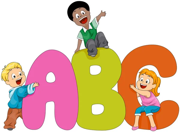 Bambini ABC — Foto Stock