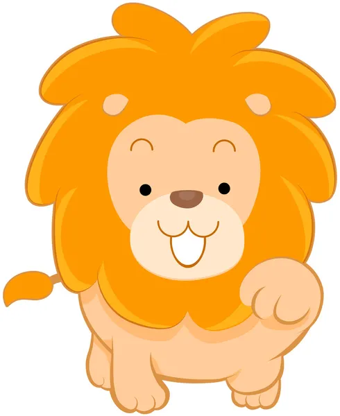 Cute Lion — Stock Photo, Image