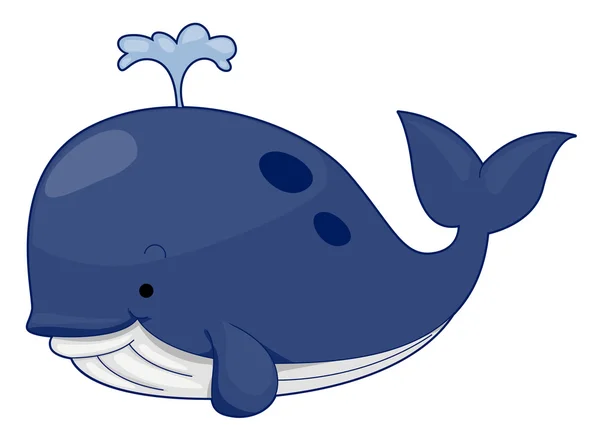 Söt whale — Stockfoto
