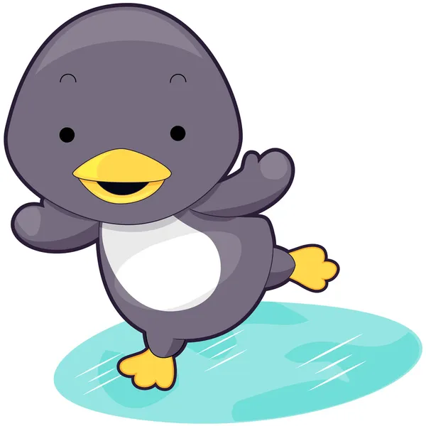 Schattig pinguïn — Stockfoto
