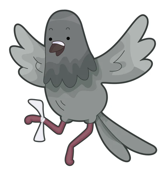 Ładny gołębi — Zdjęcie stockowe