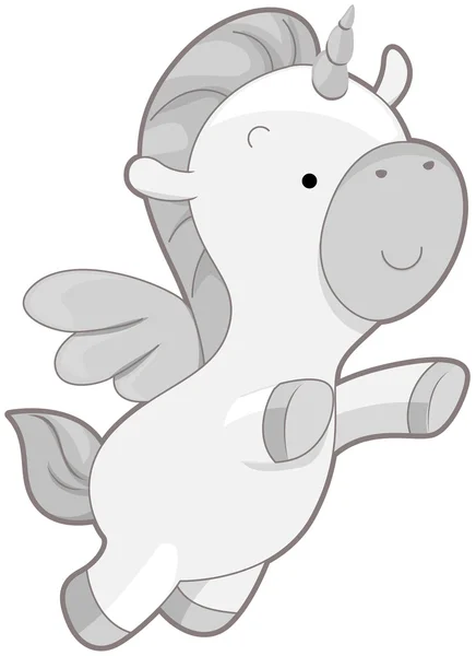 Lindo unicornio — Foto de Stock