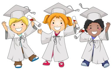 Graduates clipart