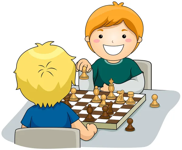 Partita a scacchi — Foto Stock