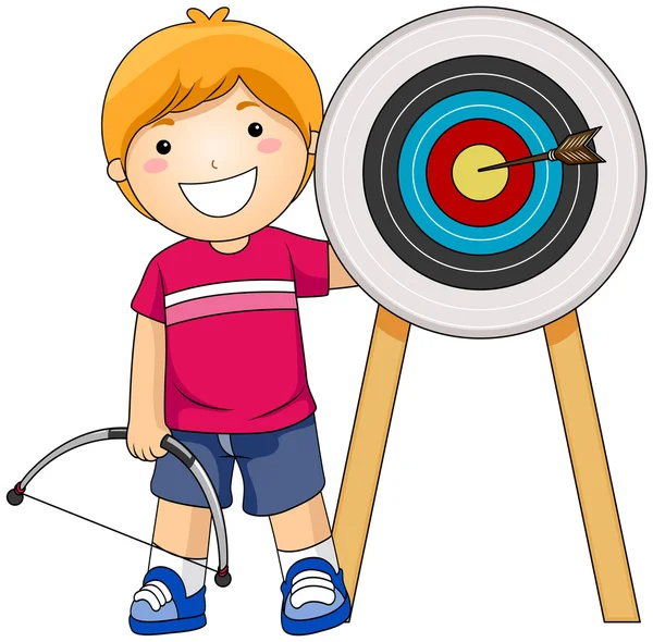 Boy Archer — Stock Photo, Image