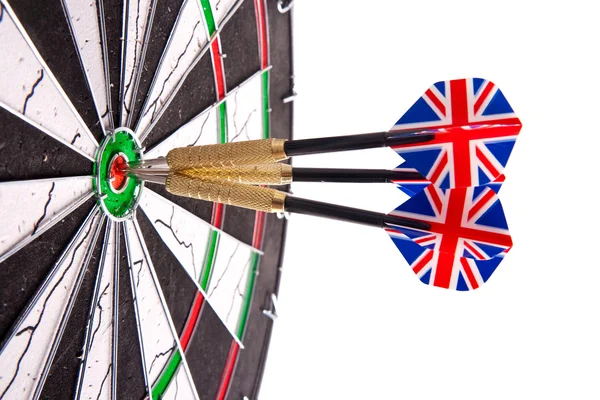 Darts in aim — Stock Photo, Image