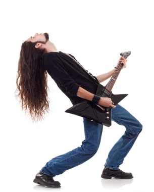 Guitar player clipart