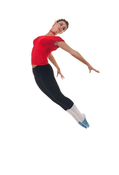 Modern Style Tänzerin posiert — Stockfoto