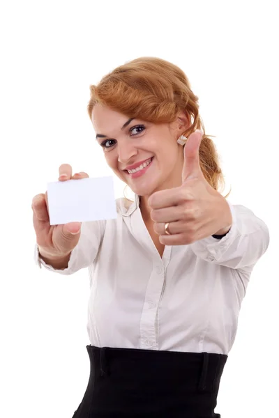 This card is ok! — Stock Photo, Image