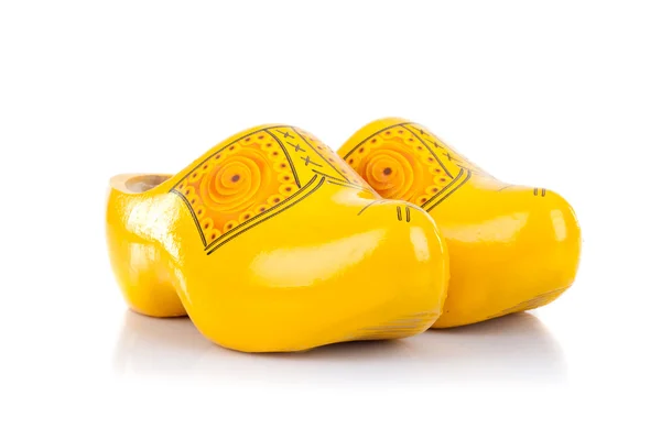 Traditional netherlands yellow shoes — Stock Photo © feedough #12747019