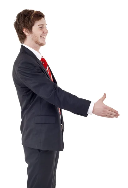 Business man handskakning — Stockfoto