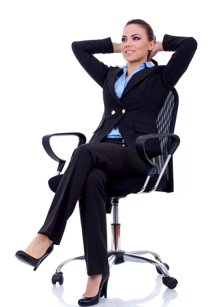 Business woman dreaming — Stock Photo, Image