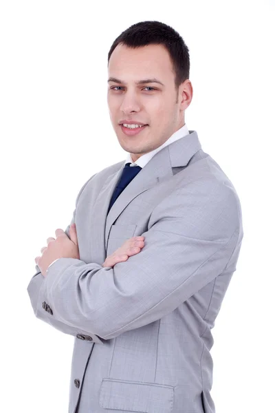 Happy handsome business man — Stock Photo, Image