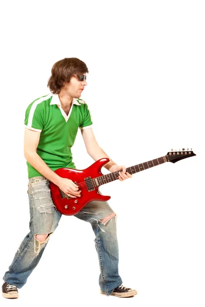 Playing rock and roll — Stock Photo, Image