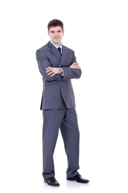 Uccessful business man clipart