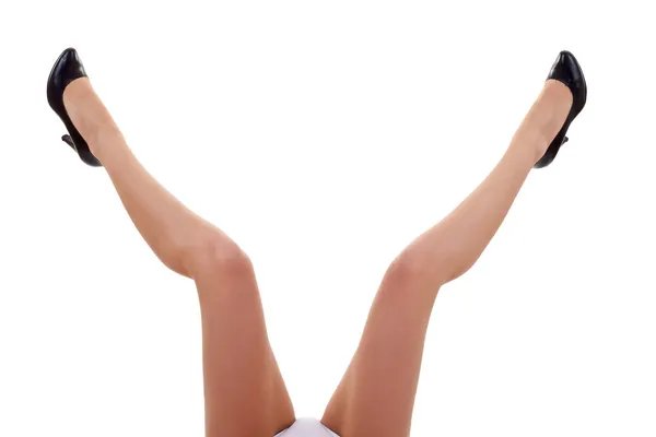 Mulher com as pernas abertas — Fotografia de Stock