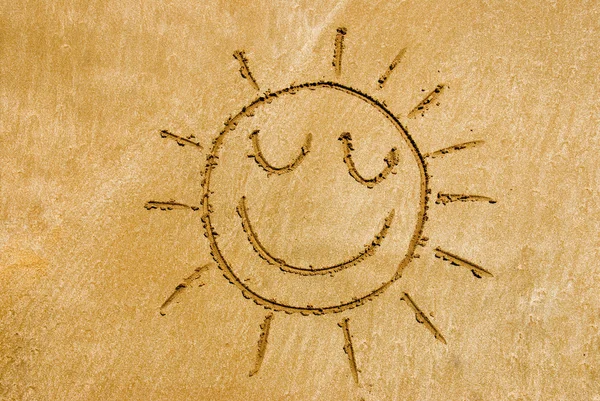 stock image Smiling sun