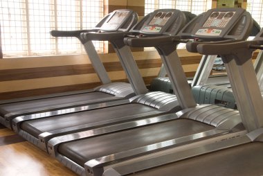 Treadmill equipment clipart