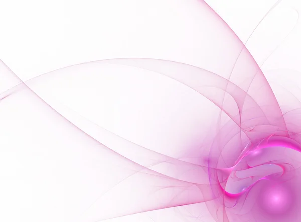 Roze fractal achtergrond — Stockfoto