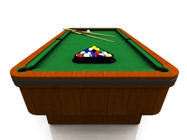 Billiard table — Stock Photo, Image
