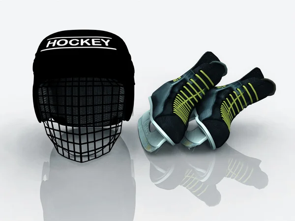 Hockey gear — Stockfoto