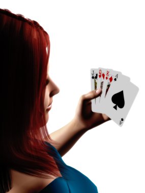 kadın oyun kartları