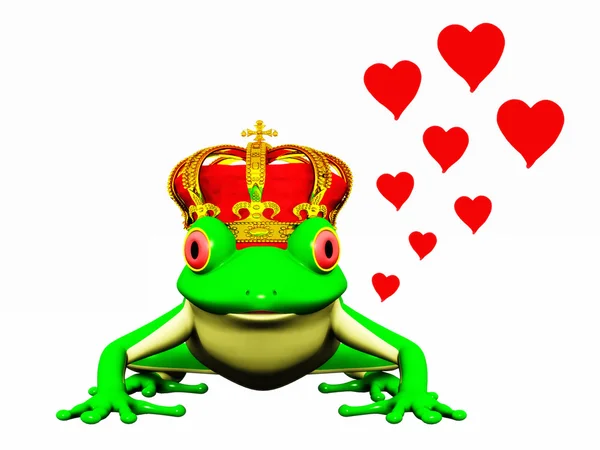 Žabí princ — Stock fotografie