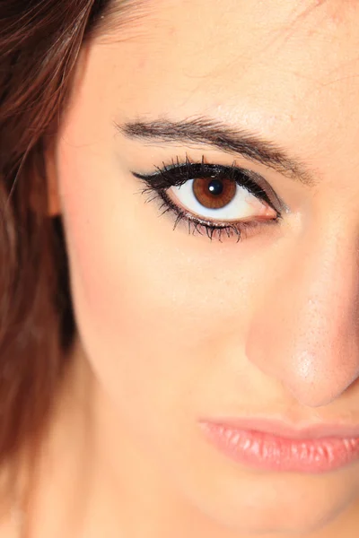 Oko piękna kobieta — Zdjęcie stockowe