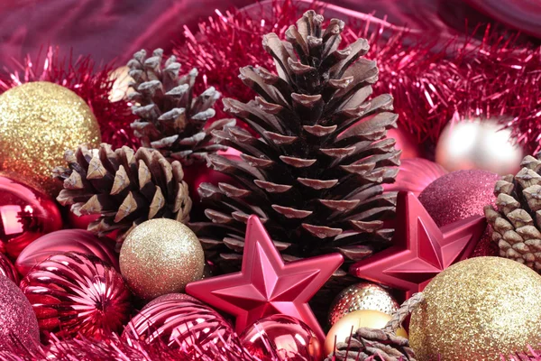 Christmas decorations closeup — Zdjęcie stockowe