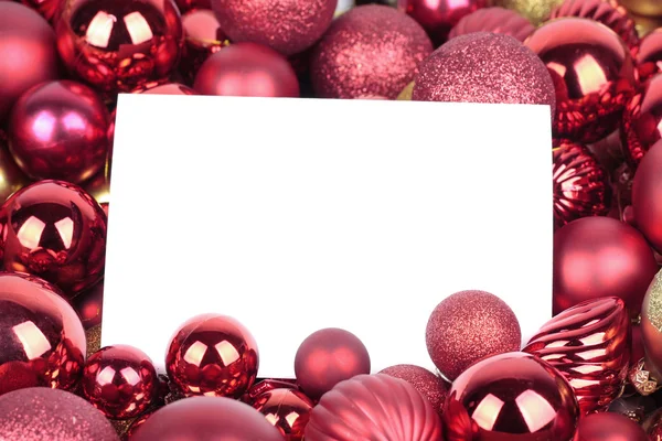 Decorações de Natal closeup — Fotografia de Stock