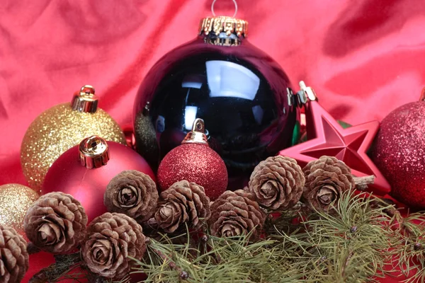 Jul dekorationer närbild — Stockfoto