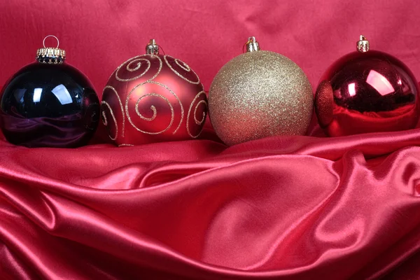 Primeros planos decoraciones navideñas —  Fotos de Stock