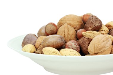 Mixed Nuts in the Shells clipart