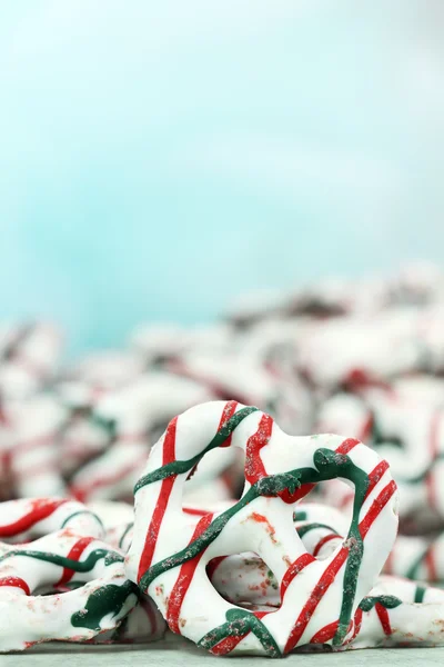 Pretzel ricoperti di yogurt — Foto Stock