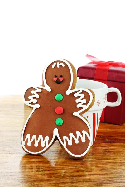 Gingerbread Man Cookie — Stock Photo, Image