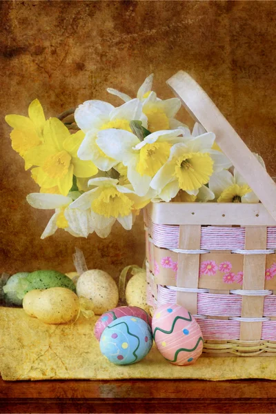 Arreglo floral de Pascua — Foto de Stock